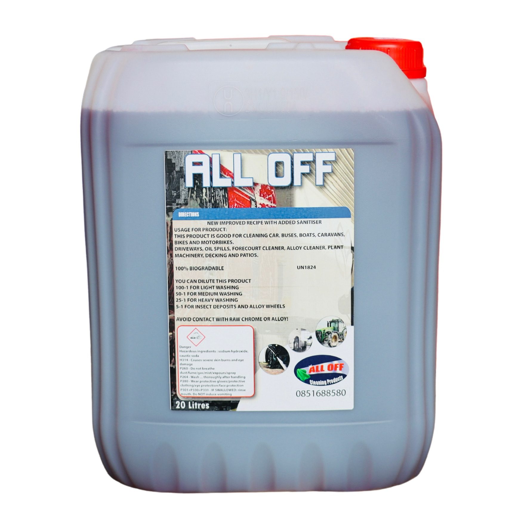 All Off 20L Excellent Cleaner Kenny Fuels