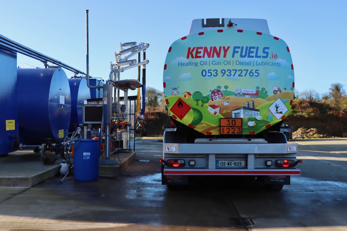Kenny Fuels New Truck Back view