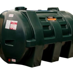 1150H Horizontal Tank Green Single Skin Oil Tanks