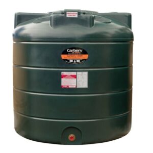 1350V Vertical Tank Green Single Skin Oil Tanks
