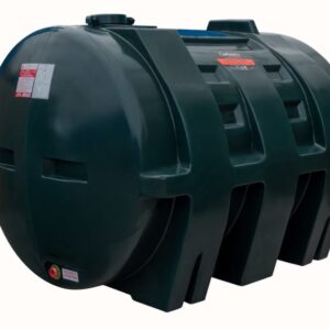 1550H Horizontal Tank Green Single Skin Oil Tanks