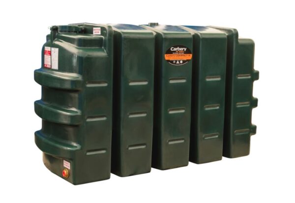 0900R Compact R Tank Green Single Skin Oil Tanks