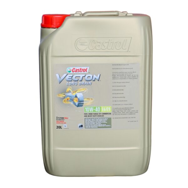Castrol Vecton Long Drain 15w/40 E6/E9 20 LTR Lubricants