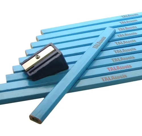 Carpenter's Pencils with Sharpener Kit
